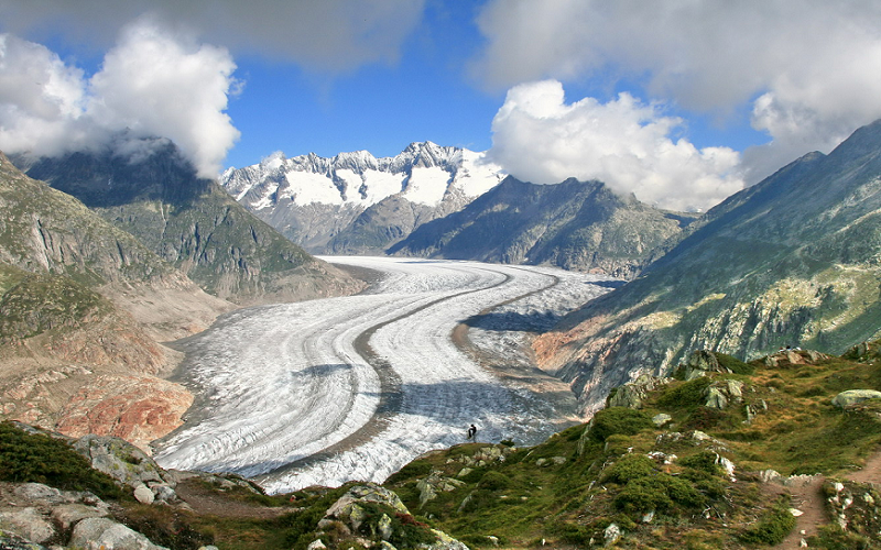 Aletsch - Dòng sông băng vĩnh cửu